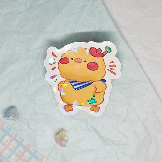 Love and Deepspace Rafayel Emoji Sticker: Proud Chicken