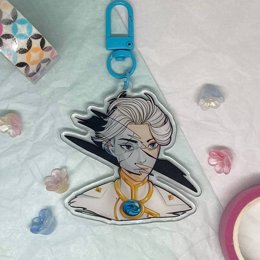 To Be hero X "Nice" Keychain, Backside, "Shattered"