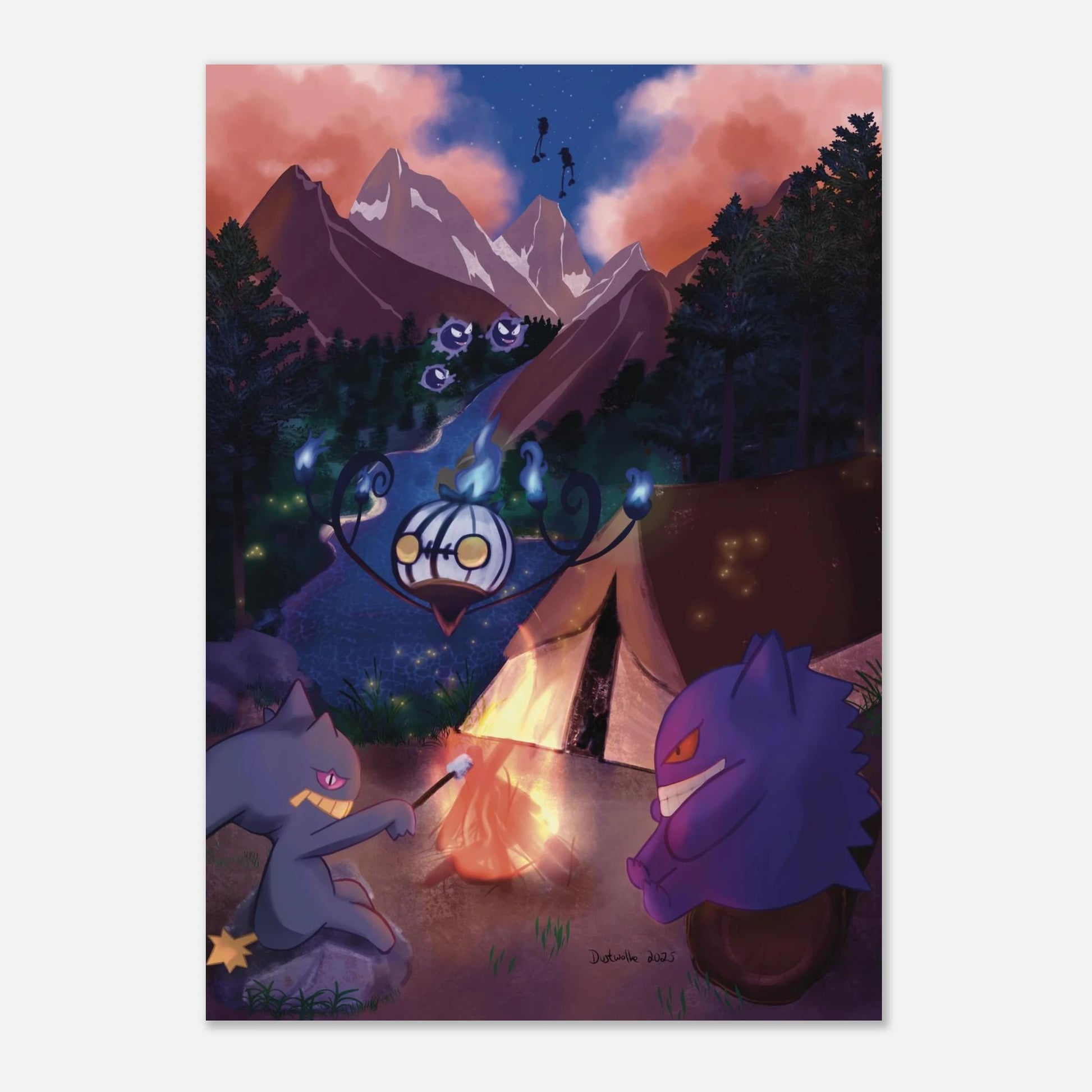 Art Print of "Ghost Summer Camp"