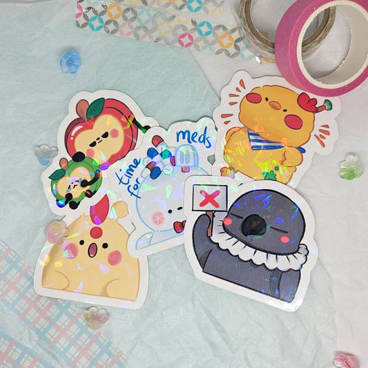 Love and Deepspace Emoji Chat Sticker of all boys