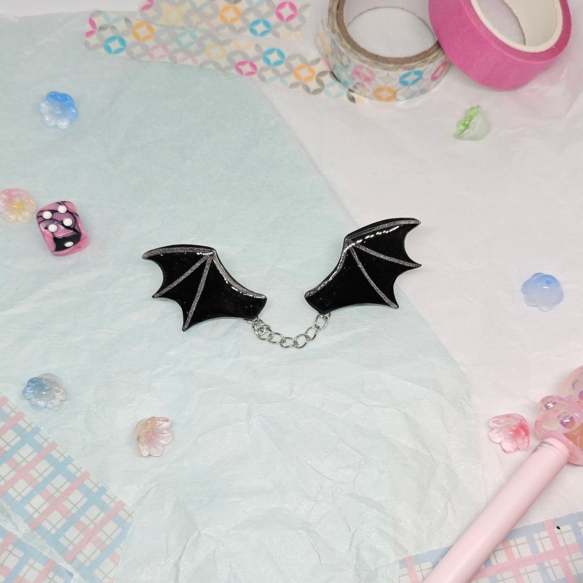 bat wing double pin