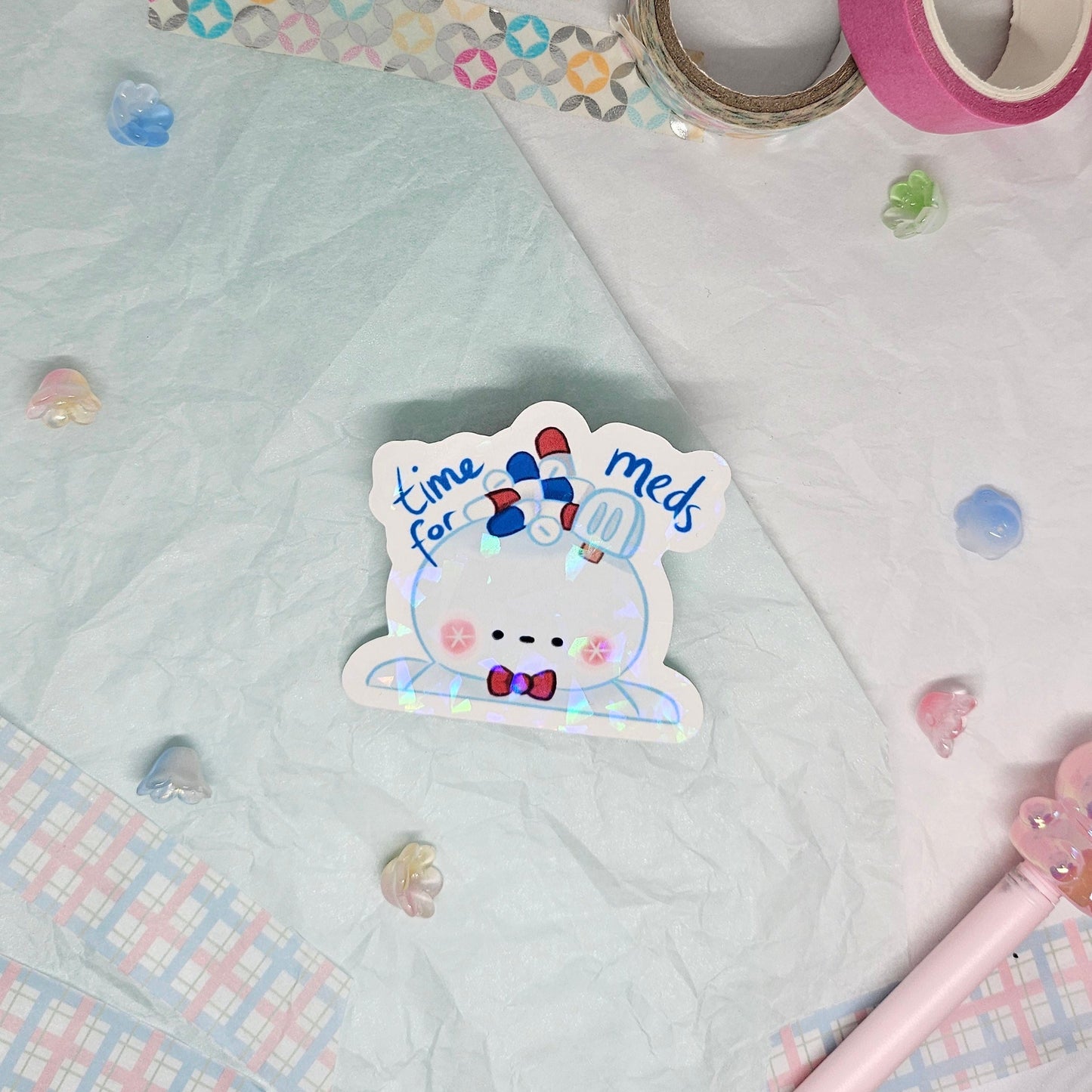 Love and Deepspace Zayne Emoji Sticker: Time for Meds